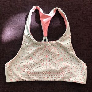 Medium bathing suit top. Spiritual gangster.